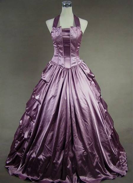purple victorian ball gowns