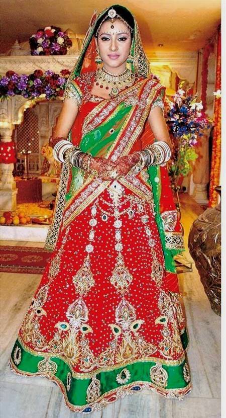 rajasthani traditional wedding dress
