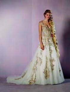 rapunzel inspired wedding dress