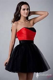red and black dresses for graduation