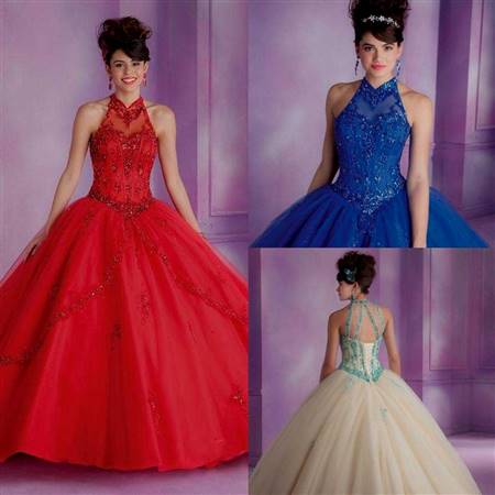 red and black gowns for debutante