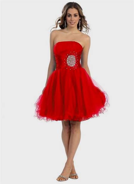 red and white dresses for teenagers