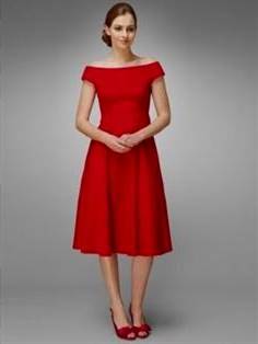 red dress for wedding guest
