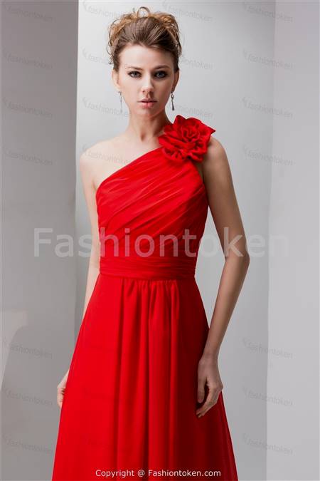 red dress with sleeves for a wedding