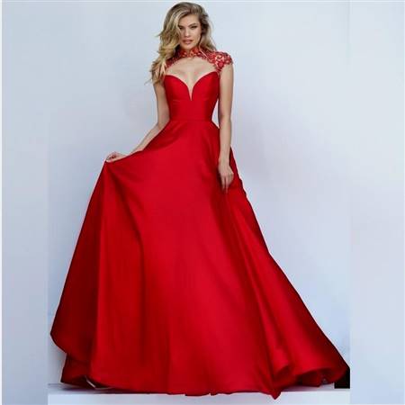 red dresses for graduation