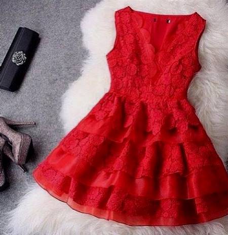 red lace dress forever 21