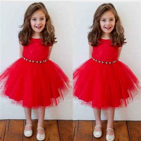 red party dresses for kids