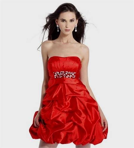 red prom dresses for teenagers