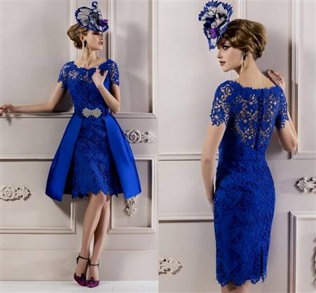 royal blue cocktail prom dresses