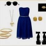 royal blue dress gold accessories