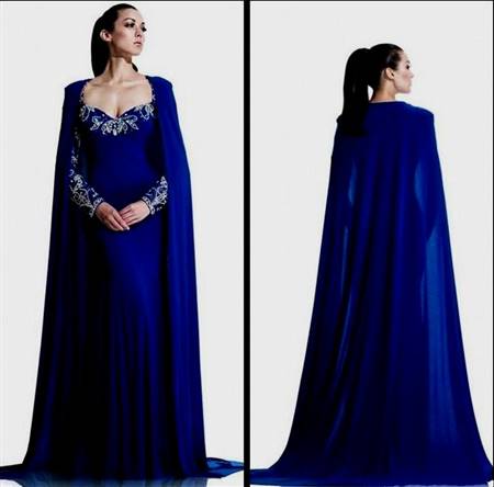 royal blue gowns with sleeves