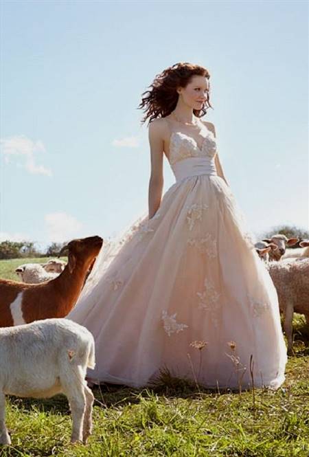 rustic country wedding dress