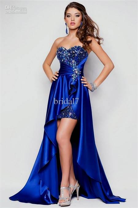 sexy blue prom dresses