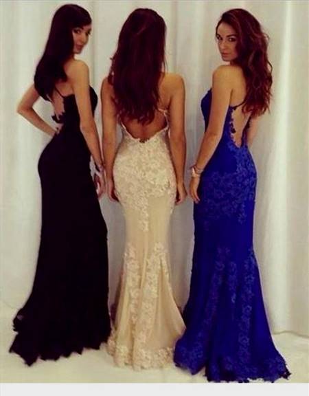 sexy lace prom dresses