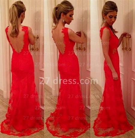 sexy red prom dresses