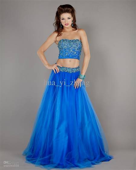sexy royal blue prom dresses