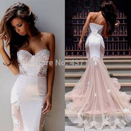 sexy white prom dresses