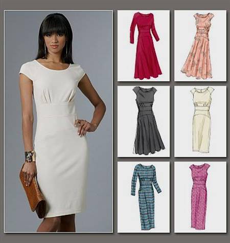 sheath dress patterns for women