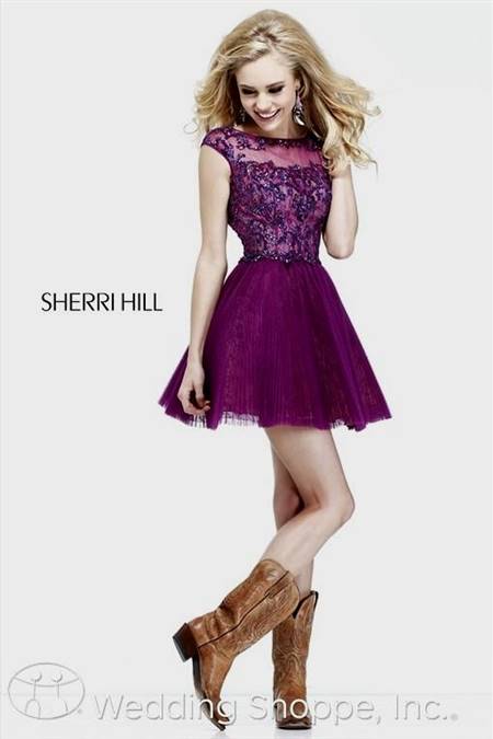 sherri hill prom dresses lace