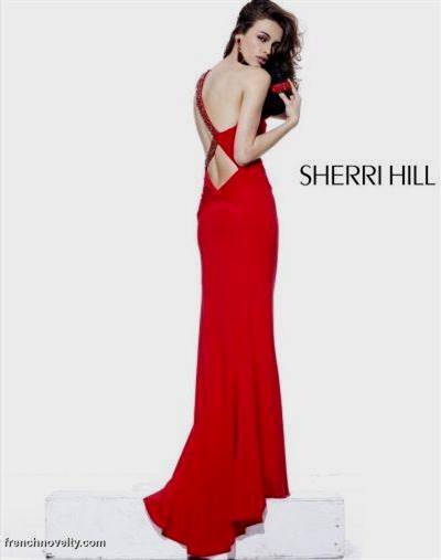 sherri hill prom dresses one shoulder