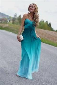 short blue beach bridesmaid dresses