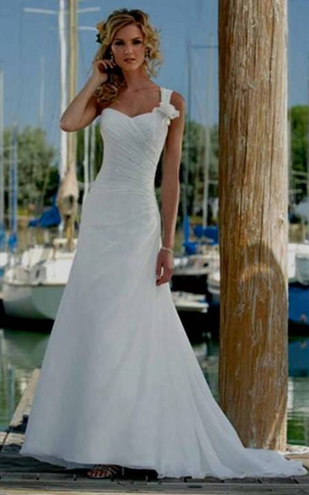 simple beach wedding dresses