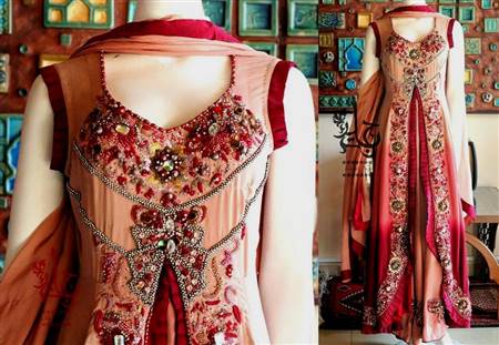 simple dress designs pakistani
