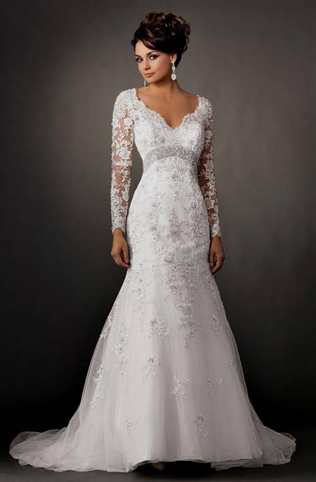 simple elegant lace wedding dresses