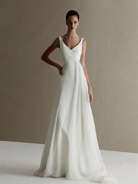 simple elegant wedding dress