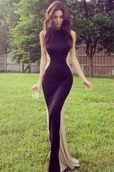 simple evening gowns with sleeves for teenage girls