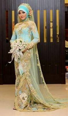 simple muslim wedding dresses