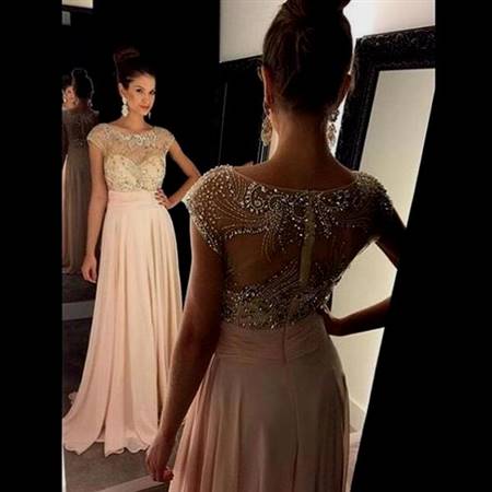 simple prom dress with sleeves for teens
