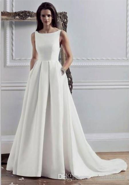 simple wedding dress designs