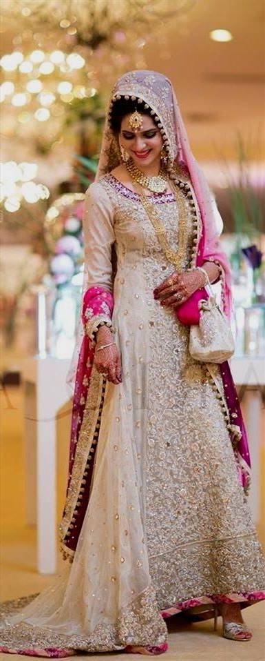 simple wedding dress designs pakistani