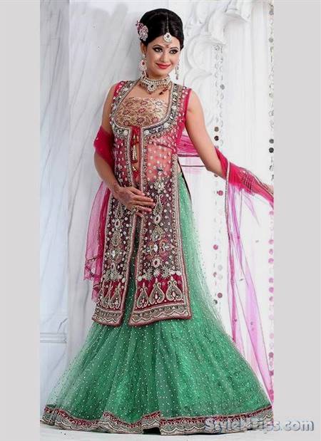 simple wedding dress designs pakistani