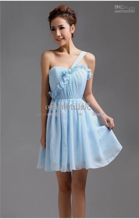 sky blue dresses for girls