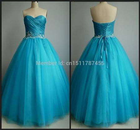 sky blue gowns for debut