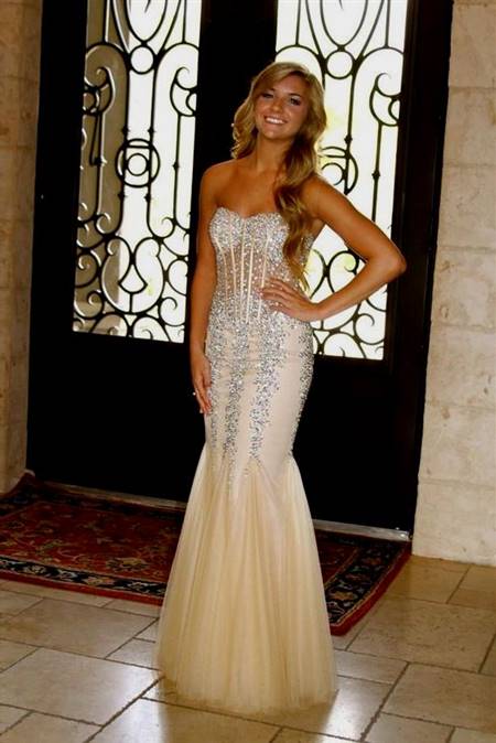 sparkly mermaid prom dresses