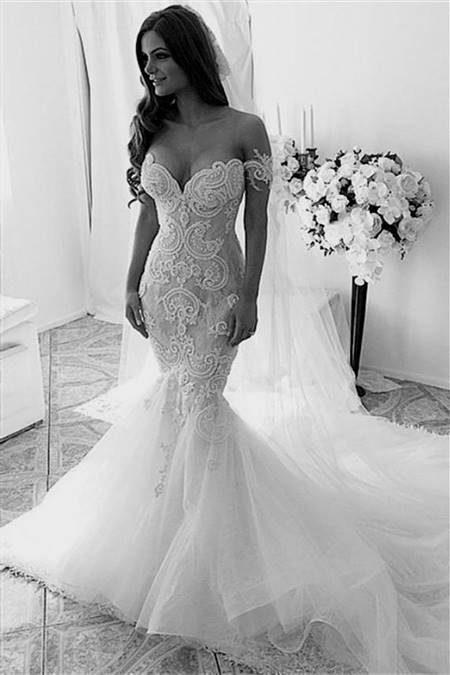 sparkly mermaid wedding dresses