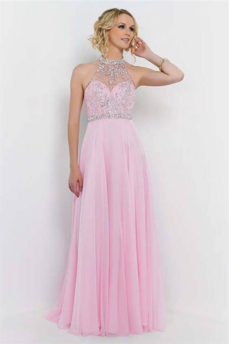 sparkly pink prom dresses