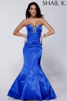 sparkly royal blue prom dresses