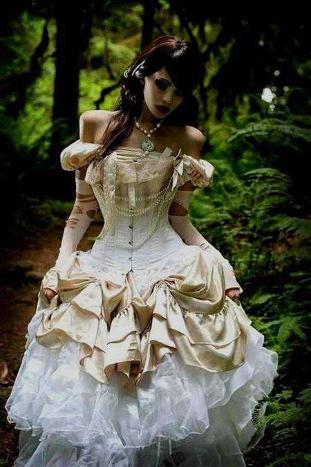 steampunk wedding dress