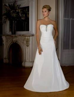 strapless bridal dresses
