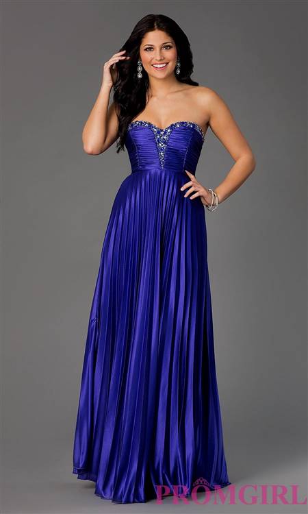 strapless purple prom dresses