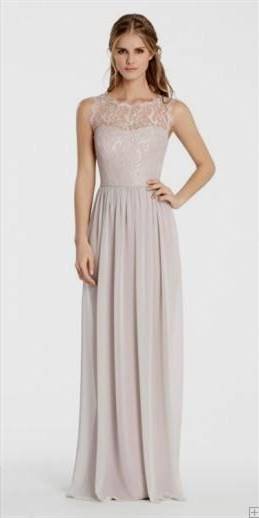 taupe lace bridesmaid dresses