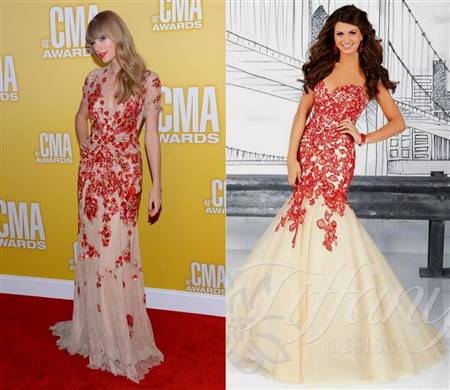 taylor swift dresses for prom