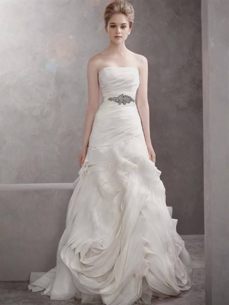 vera wang strapless wedding dresses ball gown