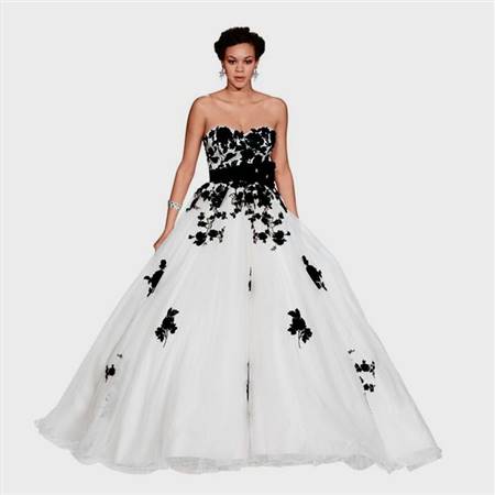 vera wang wedding dresses black and white