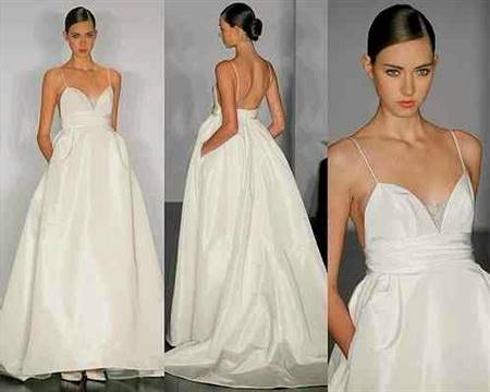 vera wang wedding dresses with straps