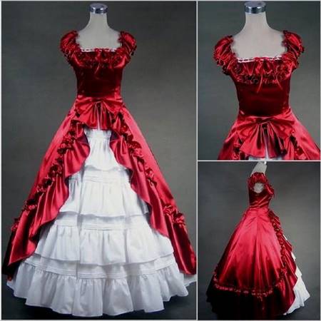 victorian corset ball gown